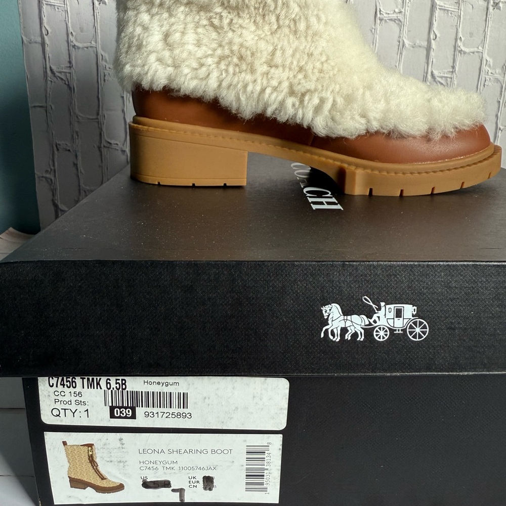 NWT Coach Restored Leona Boot CN070 - Picture 6 of 6